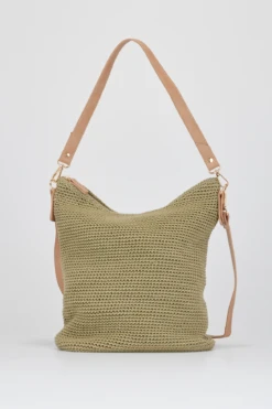 Rayon Crochet Bucket Bag