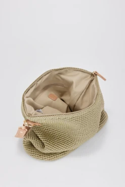 Rayon Crochet Bucket Bag -Carry And Wande 3206563 3