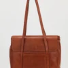 Maya Leather Work Laptop Bag -Carry And Wande 3208911 1