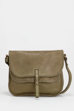 Ari Leather Double Crossbody Bag