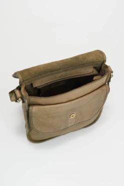 Ari Leather Double Crossbody Bag -Carry And Wande 3208923 3