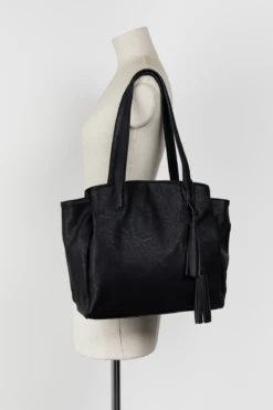 Tassel Detail Tote Bag -Carry And Wande 3209433 4