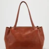 Ava Leather Work Tote Bag -Carry And Wande 3210254 1