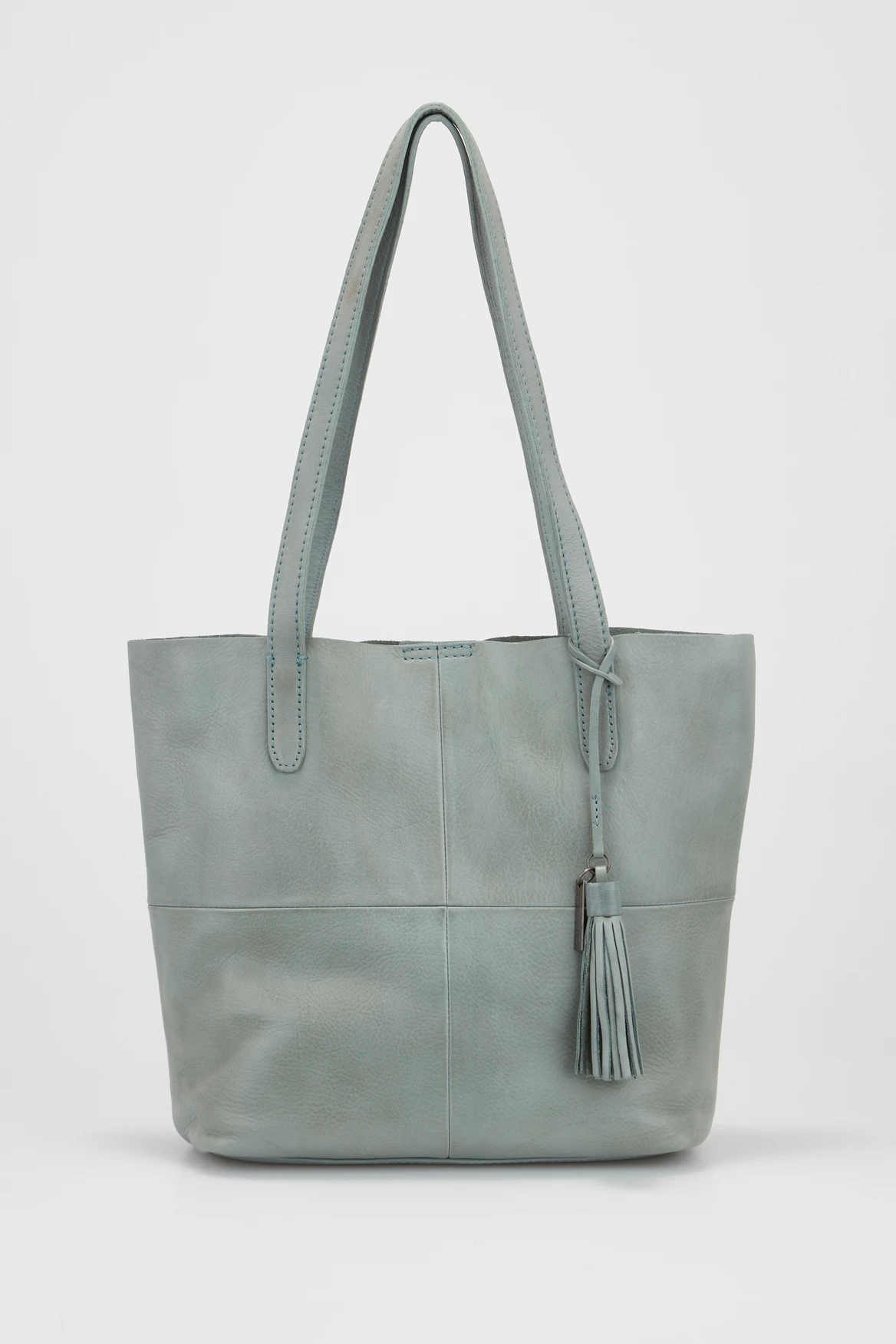 Alba Leather Unlined Shopper Bag 3 Alba Leather Unlined Shopper Bag