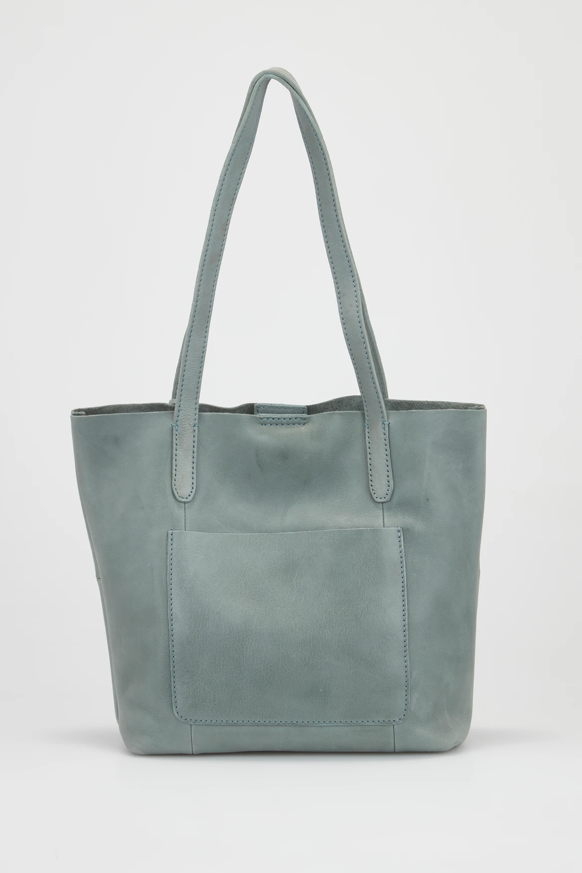 Alba Leather Unlined Shopper Bag 4 Alba Leather Unlined Shopper Bag - Image 2