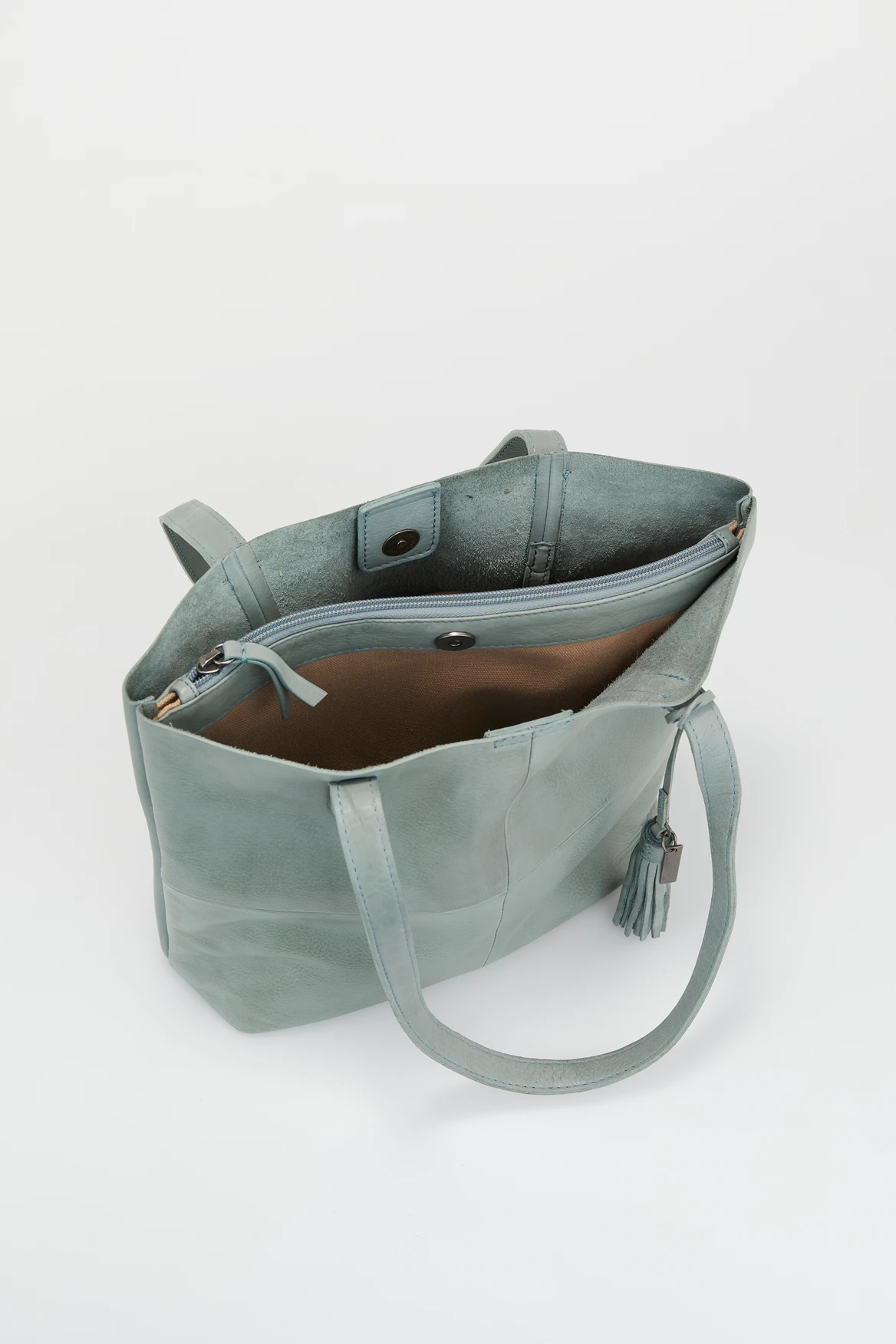 Alba Leather Unlined Shopper Bag 5 Alba Leather Unlined Shopper Bag - Image 3