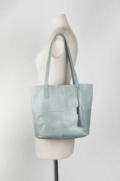 Alba Leather Unlined Shopper Bag 9 Alba Leather Unlined Shopper Bag -Carry And Wande 3210612 4