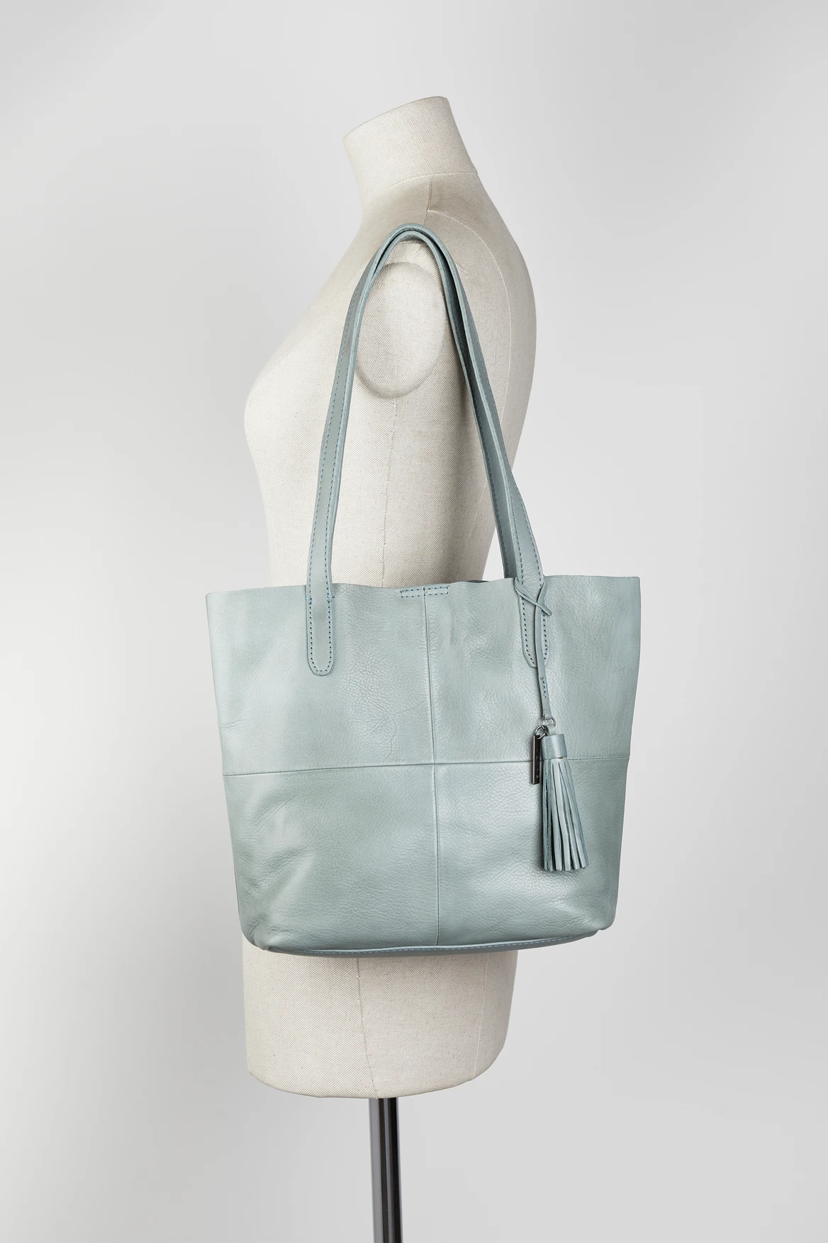 Alba Leather Unlined Shopper Bag 6 Alba Leather Unlined Shopper Bag - Image 4