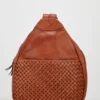 Palma Weave Leather Backpack -Carry And Wande 3210624 1