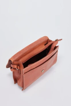 Gwen Leather Stitch Flapover Bag -Carry And Wande 3210631 3