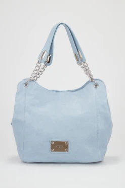Chain Handle Tote Bag