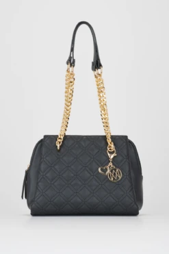 Quilted Small Tote Bag