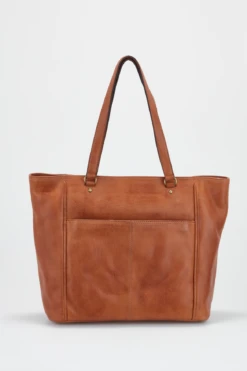 Eli Leather Tote Bag