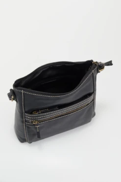 Ana Leather Crossbody Bag -Carry And Wande 3211665 3