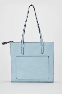 Triple Compartment Tote Bag