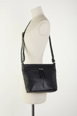 Twin Zip Crossbody Bag -Carry And Wande 3211809 4