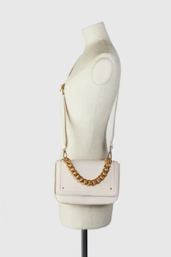 Chain Detail Flapover Bag -Carry And Wande 3211865 4